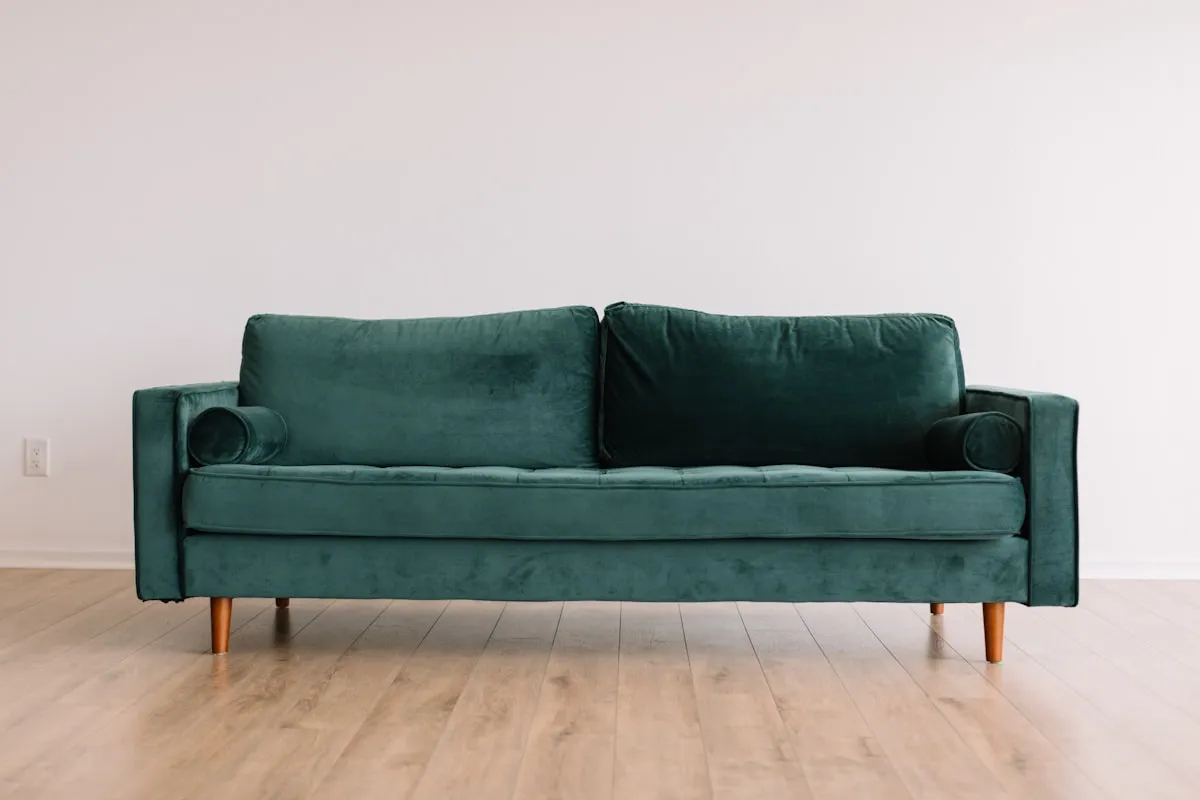 Elegant modern interior design living room reflecting London residential web design portfolio work.