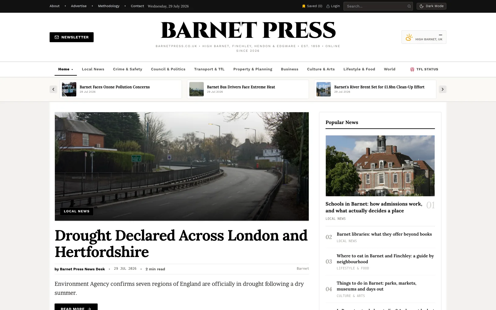 The Newsroom That Scores Itself